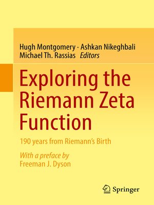 cover image of Exploring the Riemann Zeta Function